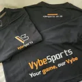 Black Sports Tee Shirt