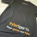 Black Sports Tee Shirt