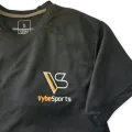 Black Sports Tee Shirt